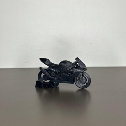 3D racing motosiklet figürü