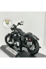 Cruiser Chopper 1:12 Diecast Motosiklet Model Oyuncak – Metal Maket & Koleksiyon Biblo (Siyah) - Görsel 6