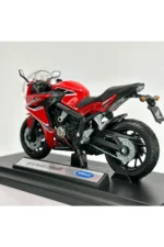 Honda CBR650F Maket Motor - 1:18 Welly Spor Seri - Görsel 5