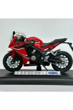 Honda CBR650F Maket Motor - 1:18 Welly Spor Seri - Görsel 6