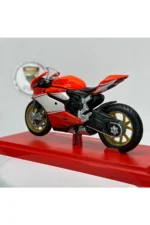 Ducati 1199 Panigale 1:18 Diecast Maket Motor – Lisanslı Metal Model Motosiklet - Görsel 4