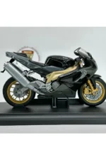 Aprilia RSV 1000 R Factory 1:18 Diecast Motosiklet Model – Lisanslı Metal Maket Oyuncak & Biblo - Görsel 2