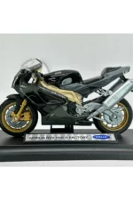 Aprilia RSV 1000 R Factory 1:18 Diecast Motosiklet Model – Lisanslı Metal Maket Oyuncak & Biblo - Görsel 5