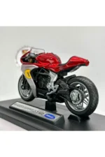 MV Agusta Superveloce AGO 1:18 Diecast Motosiklet Model - Görsel 4
