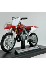 Honda CR250R 1:18 Diecast Motosiklet Model - Görsel 6