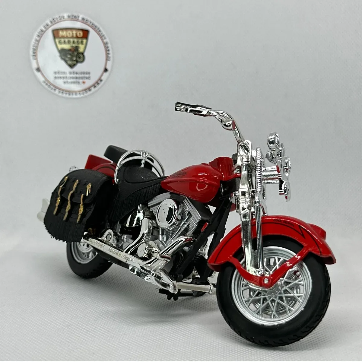1_org_zoom-6.jpg Harley-Davidson Heritage Softail Classic 1:12 Diecast Metal Model Motosiklet - Görsel 1
