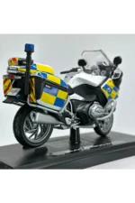 BMW R1200RT Czech Polisi 1:18 Diecast Motosiklet Model - Görsel 3