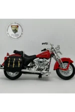 Harley-Davidson Heritage Softail Classic 1:12 Diecast Metal Model Motosiklet - Görsel 2