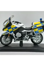 BMW R1200RT Czech Polisi 1:18 Diecast Motosiklet Model - Görsel 6