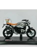BMW R nineT Scrambler Maket Motor - 1:18 Maisto Diecast - Görsel 2