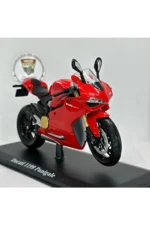 Ducati 1199 Panigale 1:12 Diecast Motosiklet Model – Lisanslı Maisto Metal Maket & Koleksiyon