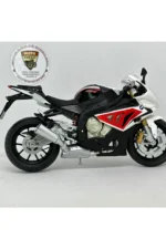 BMW S1000RR 1:12 Ölçek Diecast Motosiklet Model – Lisanslı Metal Maket Oyuncak & Koleksiyonluk Biblo - Görsel 2