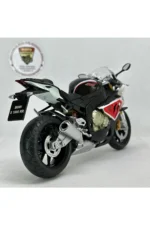 BMW S1000RR 1:12 Ölçek Diecast Motosiklet Model – Lisanslı Metal Maket Oyuncak & Koleksiyonluk Biblo - Görsel 3