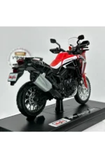 Honda Africa Twin DCT 1:18 Diecast Maket Motor – Lisanslı Metal Model Motosiklet - Görsel 3