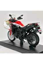 Honda Africa Twin DCT 1:18 Diecast Maket Motor – Lisanslı Metal Model Motosiklet - Görsel 4