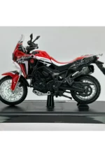 Honda Africa Twin DCT 1:18 Diecast Maket Motor – Lisanslı Metal Model Motosiklet - Görsel 5
