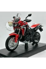 Honda Africa Twin DCT 1:18 Diecast Maket Motor – Lisanslı Metal Model Motosiklet - Görsel 6