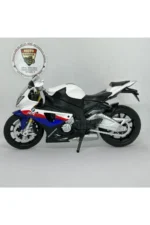 BMW S1000 RR 1:12 Diecast Motosiklet Model – Lisanslı Metal Maket Koleksiyon Oyuncak - Görsel 6