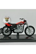 Harley Davidson XR 750 1:18 Diecast Model Motosiklet - Görsel 2