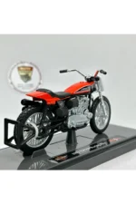 Harley Davidson XR 750 1:18 Diecast Model Motosiklet - Görsel 3