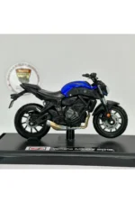 Yamaha MT-07 Maket Motor - 1:18 Maisto Diecast Mavi - Görsel 2