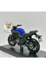 Yamaha MT-07 Maket Motor - 1:18 Maisto Diecast Mavi - Görsel 4