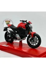 Moto Garage Ducati Monster 1:18 Diecast Maket Motor – Lisanslı Metal Model Motosiklet