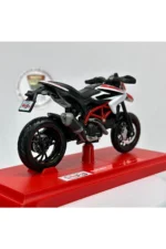 Ducati Hypermotard SP 1:18 Diecast Maket Motor – Lisanslı Metal Model Motosiklet - Görsel 3