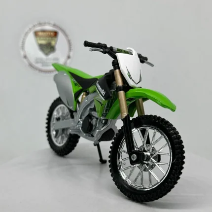 Kawasaki KX 450F 1:18 Diecast Model Motosiklet – Lisanslı Metal Maket Oyuncak