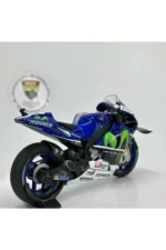Yamaha YZR-M1 Valentino Rossi #46 MotoGP 1:18 Diecast Model Motosiklet - Görsel 3