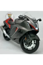 Suzuki Hayabusa 1:9 Işıklı Diecast Motosiklet Model – Lisanslı Metal Maket Oyuncak