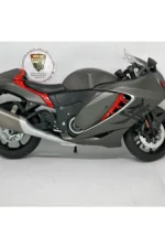 Suzuki Hayabusa 1:9 Işıklı Diecast Motosiklet Model – Lisanslı Metal Maket Oyuncak - Görsel 2