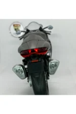 Suzuki Hayabusa 1:9 Işıklı Diecast Motosiklet Model – Lisanslı Metal Maket Oyuncak - Görsel 4