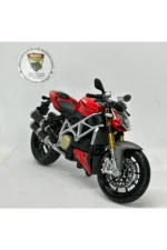 Ducati Super Naked S 1:12 Diecast Motosiklet Model – Lisanslı Metal Maket Oyuncak & Biblo