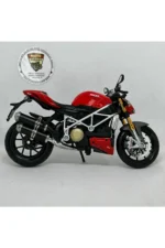 Ducati Super Naked S 1:12 Diecast Motosiklet Model – Lisanslı Metal Maket Oyuncak & Biblo - Görsel 2