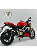 Ducati Super Naked S 1:12 Diecast Motosiklet Model – Lisanslı Metal Maket Oyuncak & Biblo - Görsel 3