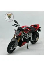 Ducati Super Naked S 1:12 Diecast Motosiklet Model – Lisanslı Metal Maket Oyuncak & Biblo - Görsel 6