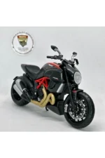 Ducati X Diavel Carbon 1:12 Diecast Motosiklet Model – Lisanslı Metal Maket Oyuncak & Biblo