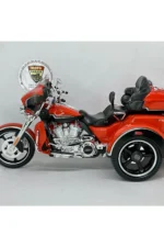 Harley Davidson 2021 CVO TRI 1:12 Diecast Motosiklet Model – Lisanslı Metal Maket Oyuncak & Biblo - Görsel 5
