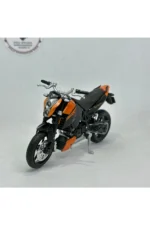 KTM 690 Duke 1:18 Diecast Motosiklet Model – Lisanslı Metal Maket Oyunca - Görsel 6