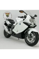BMW K1300S Beyaz 1:10 Diecast Lisanslı Motosiklet Model – 22 cm Koleksiyonluk Maket Motosiklet