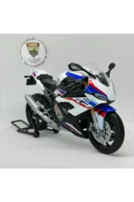 BMW S1000 RR Maket Motor - 1:9 Welly Diecast Beyaz Kırmızı