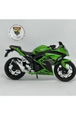 Kawasaki Ninja 250 1:12 Diecast Model – Yeşil/Siyah –Automax Kawasaki Lisanslı-(18 cm) - Görsel 2