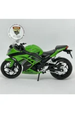 Kawasaki Ninja 250 1:12 Diecast Model – Yeşil/Siyah –Automax Kawasaki Lisanslı-(18 cm) - Görsel 5