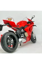 DUQATİ Panigale V4 1:9 Ölçek(26 cm) – Işıklı Diecast Motosiklet Modeli - Arka Teker Stantlı - Görsel 3