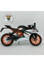 KTM RC390 1:12 Diecast Motosiklet Model – Lisanslı Maisto Metal Maket Turuncu/Beyaz/Siyah - Görsel 2