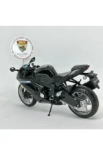 Kawasaki Ninja ZX-6R 1:12 Diecast Motosiklet Model – Kawasaki Lisanslı Metal Maket Oyuncak & Biblo - Görsel 5