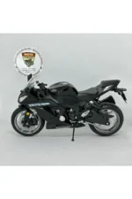 Kawasaki Ninja ZX-6R 1:12 Diecast Motosiklet Model – Kawasaki Lisanslı Metal Maket Oyuncak & Biblo - Görsel 6