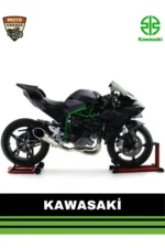 KAWASAKİ NİNJA H2R 1/6 DİECAST MOTOSİKLET- EGZOZ DUMANLI SESLİ BENZİNLİ - Görsel 4