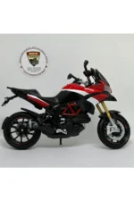 Ducati Multistrada 1200 S Pikes Peak 1:12 Diecast Motosiklet – Lisanslı Maisto Metal Model - Görsel 2